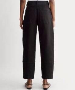 The Utility Barrel Pant | Black | Regular - Image 6
