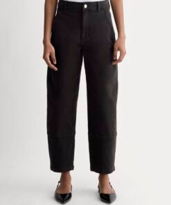 The Utility Barrel Pant | Black | Regular - Image 3