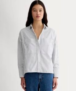 The Boxy Oxford | Black / White