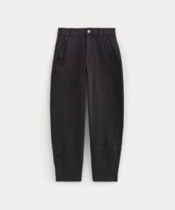Alternative view of The Utility Barrel Pant | Black | Regular