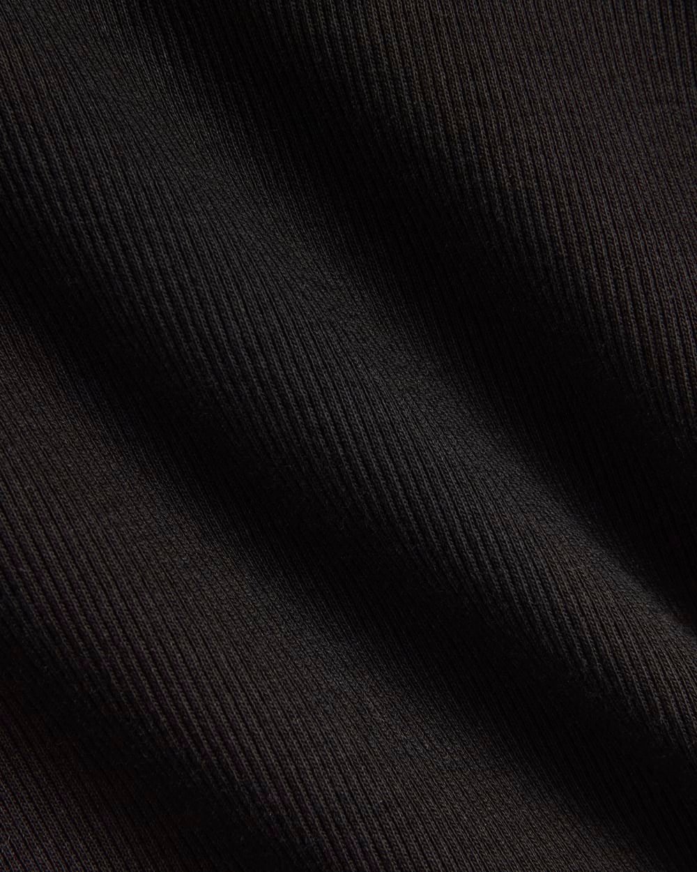 The Luxe Rib Turtleneck | Black - Image 6